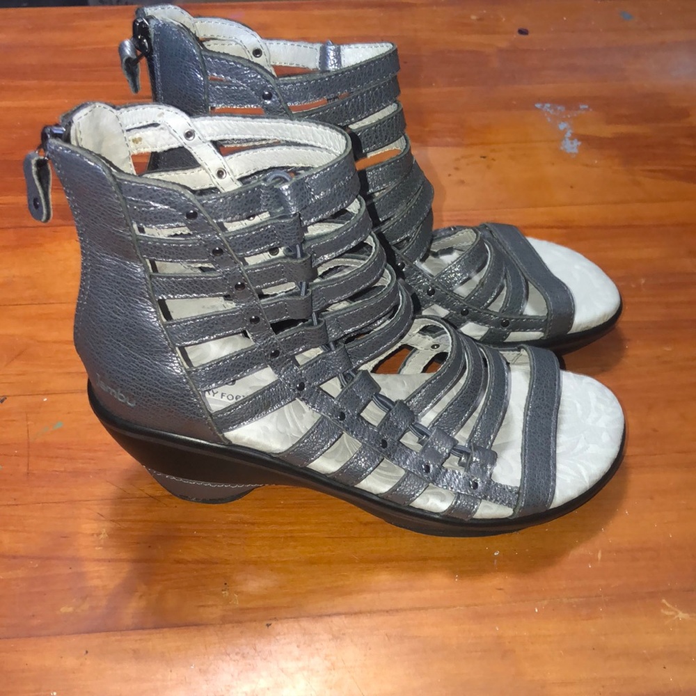 Jambu Brookline women’s size 7 sorts wedge design sandals